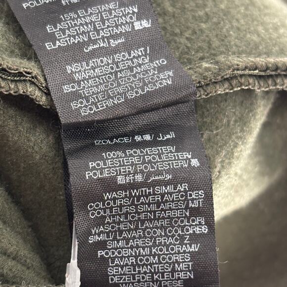 Sweaty Betty Mountain Green Fast Track Padded Zip Up Running Jacket - Picture 12 of 12